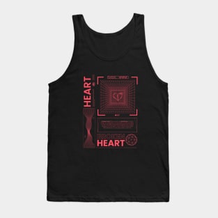 Broken Heart Design OUT!! Tank Top